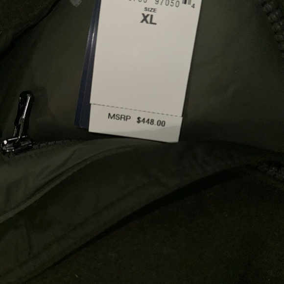 New Polo Ralph Lauren Hooded Performance Wool Poly Puffer Coat - Picture 9 of 9